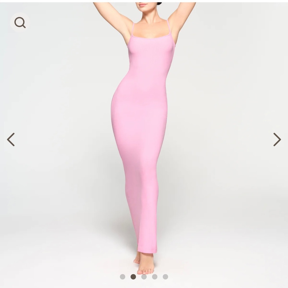 Skims Soft Lounge Dress - Cotton Candy